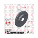 Original Zimmermann 280.3175.52 Bremsscheiben 2 Stück für HONDA