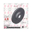Zimmermann 400.3658.20 Bremsscheiben 2 Stück MERCEDES-BENZ