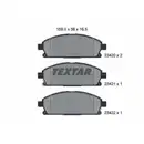 Bremsbelagsatz Scheibenbremse Textar 2342001 für Honda für Isuzu für Nissan