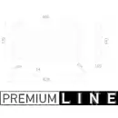 Kühler Motorkühlung Mahle CR 2226 000P Behr *** Premium Line *** für Opel