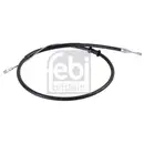 Seilzug Feststellbremse Febi Bilstein 106234 für Citroën für Fiat für Opel