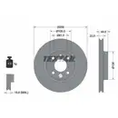 TEXTAR 92255203 Bremsscheiben 2 Stück DACIA