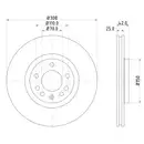 Mintex MDC1500 Bremsscheiben 2 Stück OPEL