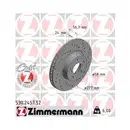 Original Zimmermann 530.2457.52 Bremsscheiben 2 Stück für SUBARU