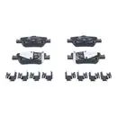 ATE Bremsenset Bremsscheiben Ø270 voll Bremsbeläge hinten Toyota Auris Corolla