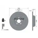 Original TEXTAR 92306905 Bremsscheiben 2 Stück hinten für MERCEDES-BENZ