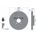 TEXTAR 92253603 Bremsscheiben 2 Stück HYUNDAI