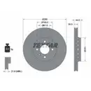 TEXTAR 92254603 Bremsscheiben 2 Stück RENAULT