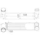 MAHLE CI 490 000S Ladeluftkühler