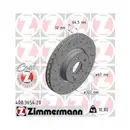 Zimmermann 400.3654.20 Bremsscheiben 2 Stück MERCEDES-BENZ