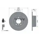TEXTAR 92261003 Bremsscheiben 2 Stück BMW