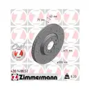Original Zimmermann 430.1488.52 Bremsscheiben 2 Stück für OPEL