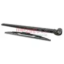Wischarm Scheibenreinigung Metzger 2190206 für Audi Hinten