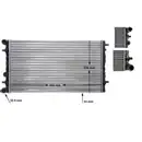 Kühler Motorkühlung Mahle CR 477 001S Behr für Audi für VW für Cupra