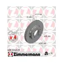 Original Zimmermann 600.3240.20 Bremsscheiben 2 Stück für VW