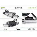 VALEO 579718 Wischermotor Heck