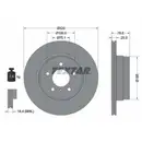 TEXTAR 92161103 Bremsscheiben 2 Stück BMW