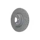 ATE 24.0132-0125.1 Bremsscheiben 2 Stück MERCEDES-BENZ