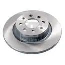 Febi Bremsscheiben Bremsbeläge Hinten für Fiat Grande Punto 199x