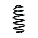 2x Spidan Fahrwerksfeder 56854 Hinterachse Audi A4 Seat Exeo