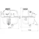 Ausgleichsbehälter Kühlmittel Mahle CRT 87 001S Behr für Bmw für Mini