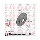 Zimmermann 430.1484.20 Bremsscheiben 2 Stück OPEL