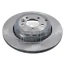 FEBI BILSTEIN 170106 Bremsscheiben 2 Stück