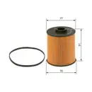 Kraftstofffilter Bosch 1 457 431 704 für Mercedes Benz für Mercedes Benz