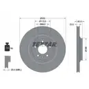 TEXTAR 92160403 Bremsscheiben 2 Stück AUDI