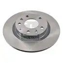 FEBI BILSTEIN 108666 Bremsscheiben 2 Stück hinten für MAZDA