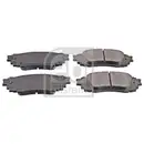 Febi Bremsscheiben Bremsbeläge Hinten für Toyota C-HR xX1x Corolla Cross