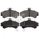 FEBI BILSTEIN 16213 Bremsbelagsatz für MITSUBISHI, SMART, VOLVO, PROTON