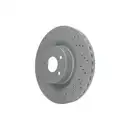 ATE 24.0132-0138.1 Bremsscheiben 2 Stück MERCEDES-BENZ