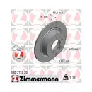 Zimmermann 380.2112.20 Bremsscheiben 2 Stück MITSUBISHI
