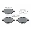 Bremsbelagsatz Scheibenbremse Textar 2293001 Q+ für Opel für Vauxhall
