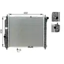 Kühler Motorkühlung Mahle CR 1309 000S Behr für Chevrolet für Daewoo