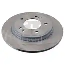Febi Bremsscheiben Bremsbeläge Hinten für Hyundai i30 i30 Fastback