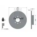 TEXTAR 92164603 Bremsscheiben 2 Stück FIAT
