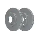 ATE 24.0126-0108.1 Bremsscheiben 2 Stück NISSAN