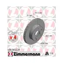 Zimmermann 400.3652.20 Bremsscheiben 2 Stück MERCEDES-BENZ