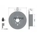 TEXTAR 92262003 Bremsscheiben 2 Stück SUBARU