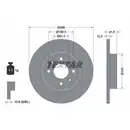 TEXTAR 92175103 Bremsscheiben 2 Stück DACIA