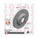 Zimmermann 600.3239.20 Bremsscheiben 2 Stück AUDI