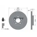 TEXTAR 92175603 Bremsscheiben 2 Stück MAZDA