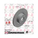 ZIMMERMANN 150.3495.20 Bremsscheiben 2 Stück BMW