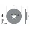 TEXTAR 92180703 Bremsscheiben 2 Stück MAZDA