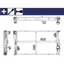 Kühler Motorkühlung Mahle CR 1083 000S Behr für Bmw