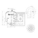 FEBI BILSTEIN 38322 Luftfederbalg