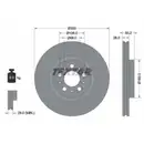 TEXTAR 92178203 Bremsscheiben 2 Stück VOLVO