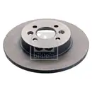 Febi Bremsscheiben Bremsbeläge Hinten für Renault Kangoo Kangoo Rapid